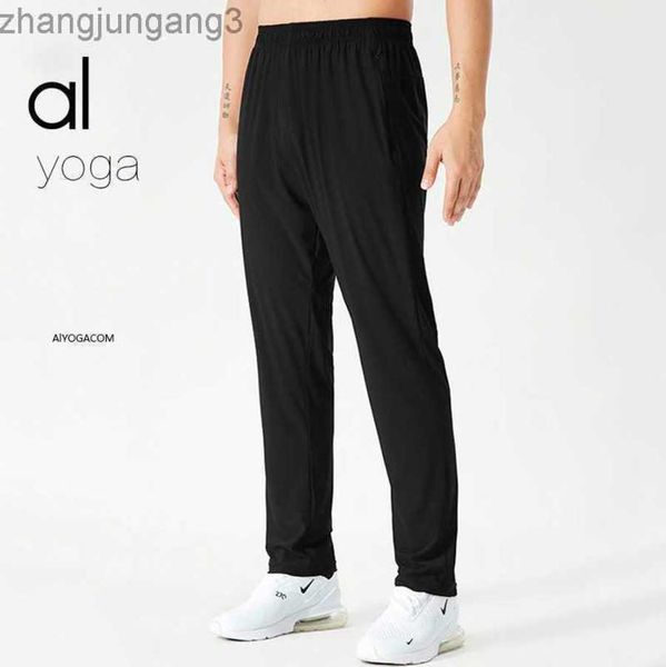 desginer alo yoga pant thin sports pants men's summer outdoor quick-drying pants casual fitness pants business men's pants, Black 
desginer alo yoga pant thin sports pants men's summer outdoor quick-drying pants casual fitness pants business men's pants, Black