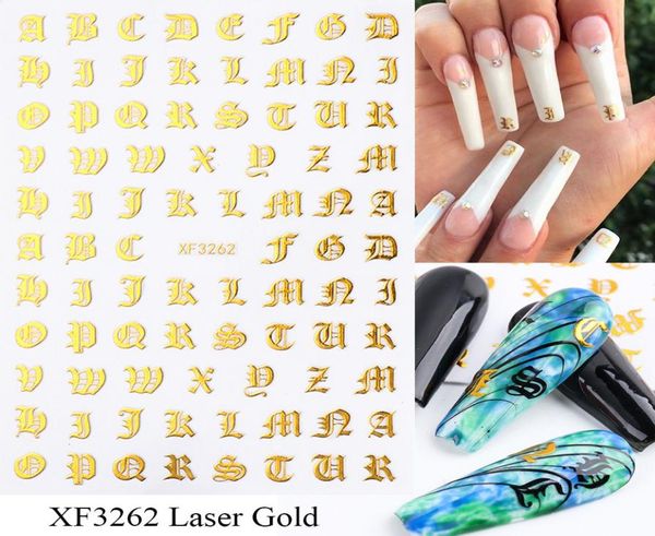 laser gold letter black character 3d nail art stickers uv gel polish applique manicure accessories6432549
laser gold letter black character 3d nail art stickers uv gel polish applique manicure accessories6432549