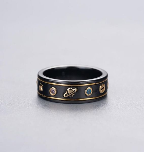 double 99 ancient black and white ceramic ring bee planet couple couple rings valentines day gift factory direct supply can 4670216, Silver
double 99 ancient black and white ceramic ring bee planet couple couple rings valentines day gift factory direct supply can 4670216, Silver