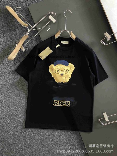 aaaaa designer luxury t-shirt bur brand correct bu cute little bear print design round neck short sleeve t-shirt trendy high street fashion, White;black
aaaaa designer luxury t-shirt bur brand correct bu cute little bear print design round neck short sleeve t-shirt trendy high street fashion, White;black
