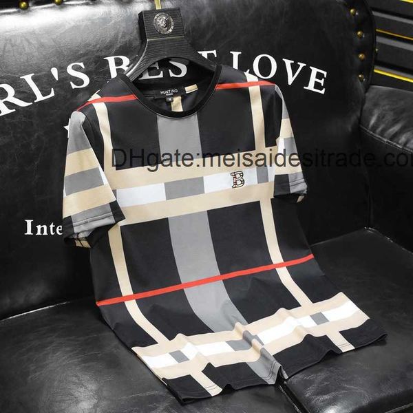 aaaaa designer luxury t-shirt bur brand fashion brand plaid short sleeve t-shirt summer men's large round neck mercerized cotton half s, White;black
aaaaa designer luxury t-shirt bur brand fashion brand plaid short sleeve t-shirt summer men's large round neck mercerized cotton half s, White;black