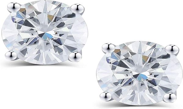 moissanite stud earrings 2ct df color brilliant round cut lab created diamond earrings 18k white gold plated silver friction back6119917, Golden;silver
moissanite stud earrings 2ct df color brilliant round cut lab created diamond earrings 18k white gold plated silver friction back6119917, Golden;silver
