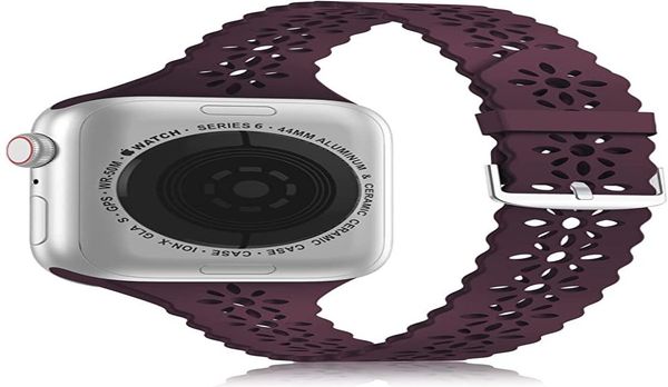 soft lace silicone watchband for apple watch band 38mm 40mm 45mm 41mm 42 44 mm iwatch 1 2 3 4 5 6 76733045, Black;brown
soft lace silicone watchband for apple watch band 38mm 40mm 45mm 41mm 42 44 mm iwatch 1 2 3 4 5 6 76733045, Black;brown
