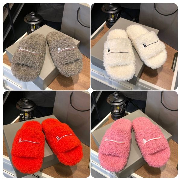 designer luxury womens slippers ladies winter wool slides fur fluffy furry warm letters sandals comfortable fuzzy girl flip flop slipper eur, Black
designer luxury womens slippers ladies winter wool slides fur fluffy furry warm letters sandals comfortable fuzzy girl flip flop slipper eur, Black