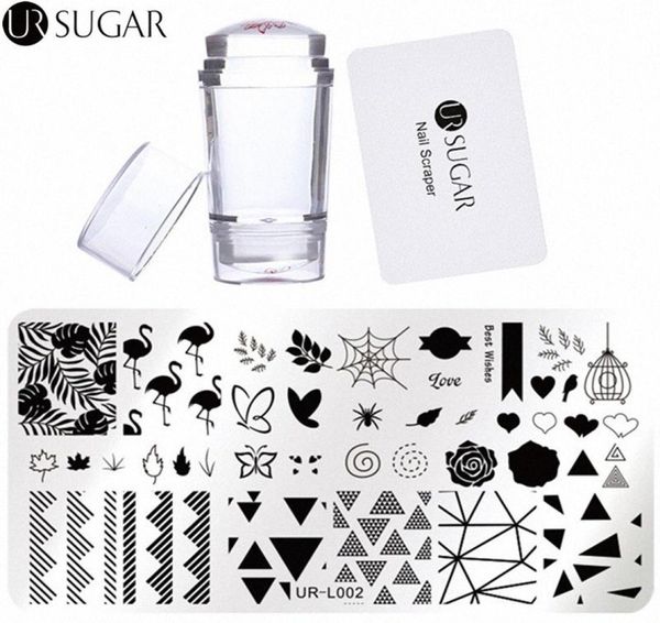 ur sugar nail stamping plate set clear jelly silicone stamper with scraper nail art stamp image plate stamping polish tool xkhd4456328, White
ur sugar nail stamping plate set clear jelly silicone stamper with scraper nail art stamp image plate stamping polish tool xkhd4456328, White