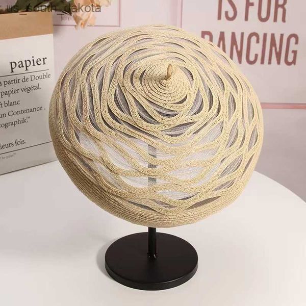 spring summer style vintage casual mixed color str beret hat women woven breathable berets female painter cap fashion sun hat l230523, Blue;gray
spring summer style vintage casual mixed color str beret hat women woven breathable berets female painter cap fashion sun hat l230523, Blue;gray