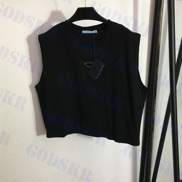womens designer t shirt letter triangle logo tanks loose plus size tees streetwear sleeveless clothing, Black
womens designer t shirt letter triangle logo tanks loose plus size tees streetwear sleeveless clothing, Black