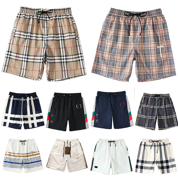 men's shorts designer mens shorts beach pants european and american style brand trend classic simple checkered loose large women's, White;black
men's shorts designer mens shorts beach pants european and american style brand trend classic simple checkered loose large women's, White;black