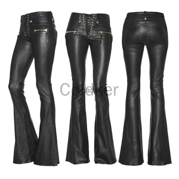 casual streetwear women punk gothic black pu leather pants high waist bandage skinny slim flared trousers women clothing s5xl l230621, Black;white
casual streetwear women punk gothic black pu leather pants high waist bandage skinny slim flared trousers women clothing s5xl l230621, Black;white
