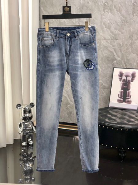 23ss summer designer jeans men's denim embroidered pants fashion american size 28-38 hip hop distressed zipper pants men's seller, Blue
23ss summer designer jeans men's denim embroidered pants fashion american size 28-38 hip hop distressed zipper pants men's seller, Blue