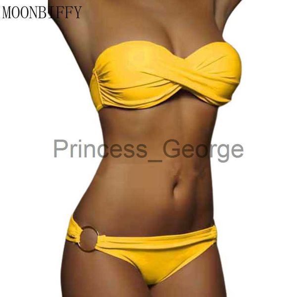 women's plus size swimwear brazilian biquinis women push up bathing suits ring design beach swim wear bandeau strapless bikini set x062, Black
women's plus size swimwear brazilian biquinis women push up bathing suits ring design beach swim wear bandeau strapless bikini set x062, Black