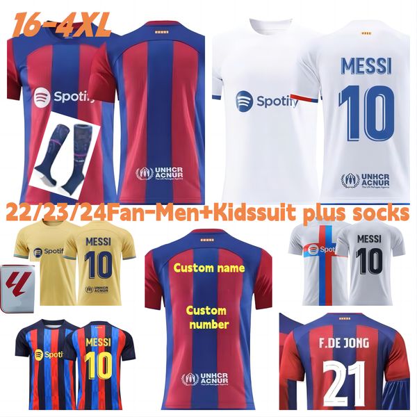 23 24 barcelonas football jersey fans edition messi pedri lewandowski gav22 23 football clothing boys and girls 2023 2024
23 24 barcelonas football jersey fans edition messi pedri lewandowski gav22 23 football clothing boys and girls 2023 2024