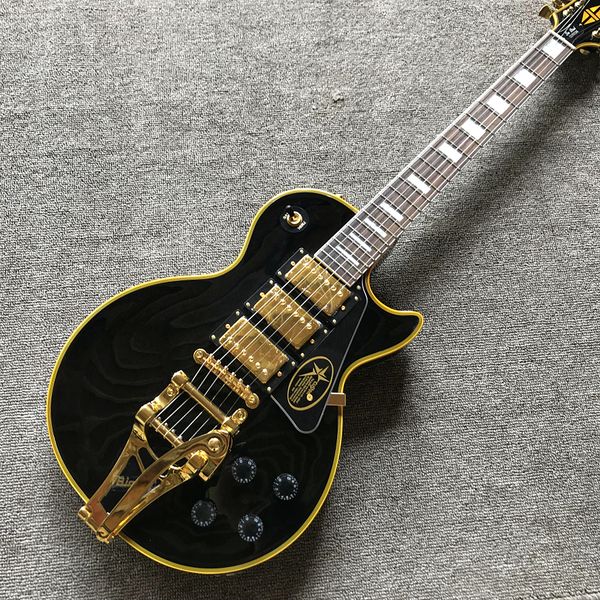 custom shop, castone matte black big jazz electric guitar, 3 piece pickup, rosewood fingerboard, gold hardware, ing
custom shop, castone matte black big jazz electric guitar, 3 piece pickup, rosewood fingerboard, gold hardware, ing
