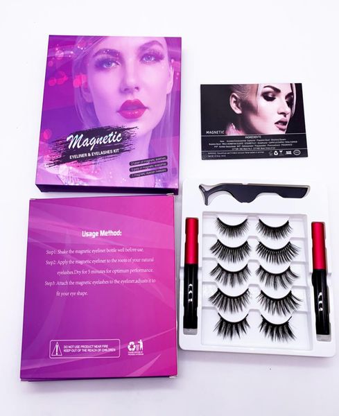 5 pairs magnetic eyelashs magnet eyeliner kit updated 3d false lashes 2 tubes liquid eyeliner with tweezers natural reusable no gl1260222
5 pairs magnetic eyelashs magnet eyeliner kit updated 3d false lashes 2 tubes liquid eyeliner with tweezers natural reusable no gl1260222