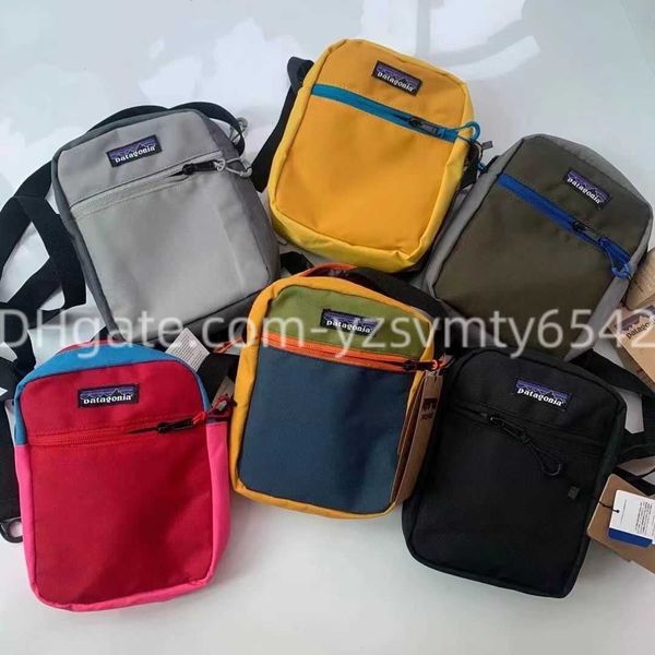 outdoor shoulder patagonia bag bag men's and women's versatile small square bag light contrast color student street, Black
outdoor shoulder patagonia bag bag men's and women's versatile small square bag light contrast color student street, Black