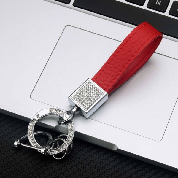 new fashion retro leather keychain fashion blingbling clasp car key handbag accessories decorate keyrings for women gift, Silver
new fashion retro leather keychain fashion blingbling clasp car key handbag accessories decorate keyrings for women gift, Silver
