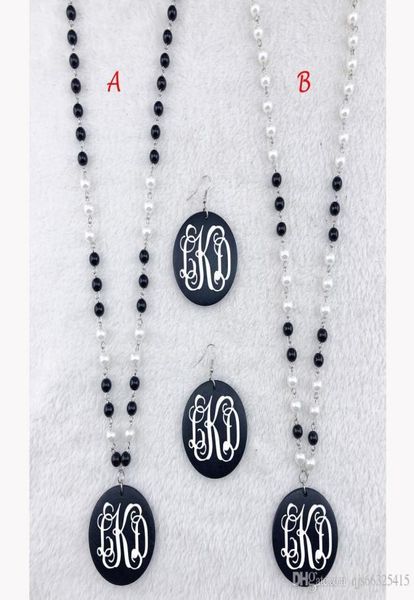 monogram acrylic round pendant black and white pearl necklacepersonalized monogram customized vinyl pearl linked black wooden disc2145869, Silver
monogram acrylic round pendant black and white pearl necklacepersonalized monogram customized vinyl pearl linked black wooden disc2145869, Silver