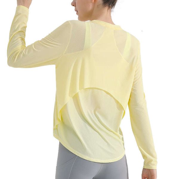 lulus designer sunscreen mesh silk fabric cool feeling sports smock for women breathable quick drying loose back running yoga suit long slee, Gray
lulus designer sunscreen mesh silk fabric cool feeling sports smock for women breathable quick drying loose back running yoga suit long slee, Gray