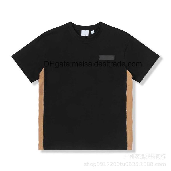 aaaaa designer luxury t-shirt bur brand the correct version bu's classic plaid patchwork short sleeve t-shirt high street versatile cou, White;black
aaaaa designer luxury t-shirt bur brand the correct version bu's classic plaid patchwork short sleeve t-shirt high street versatile cou, White;black