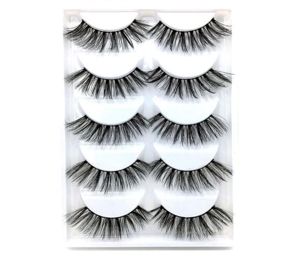 5 pairs mink false eyelashes messy natural soft lashes makeup for eyes handmade thick lashes1031909
5 pairs mink false eyelashes messy natural soft lashes makeup for eyes handmade thick lashes1031909