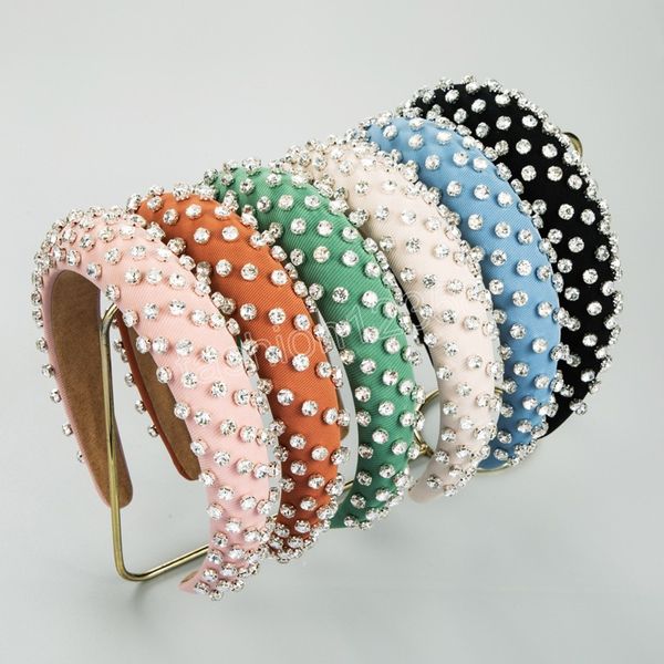 high grade solid color fabric rhinestone sponge headband fashion hair accessories for women trend casual hairband hair band girl, Silver
high grade solid color fabric rhinestone sponge headband fashion hair accessories for women trend casual hairband hair band girl, Silver