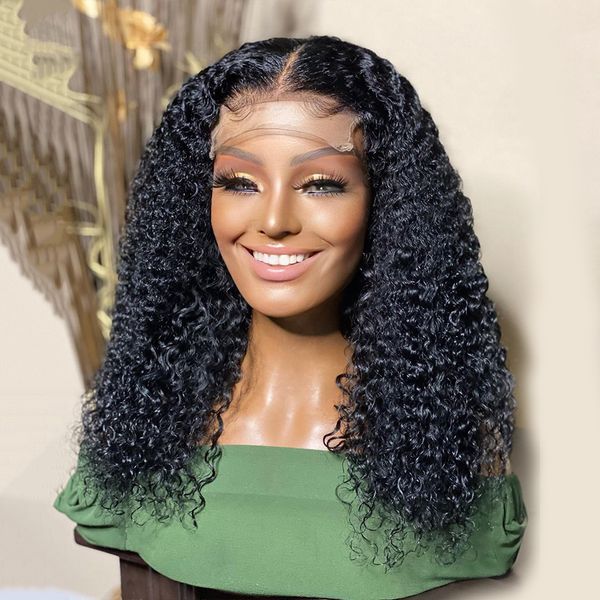 glueless soft 26 inch 180% density preplucked long curly natural black lace front wig for women baby hair, Black;brown
glueless soft 26 inch 180% density preplucked long curly natural black lace front wig for women baby hair, Black;brown