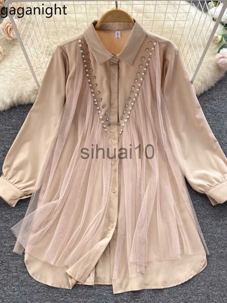 women's blouses shirts gaganight women mesh dded beads turn down collar dress 2022 summer new women's white temperament shirt dres
women's blouses shirts gaganight women mesh dded beads turn down collar dress 2022 summer new women's white temperament shirt dres