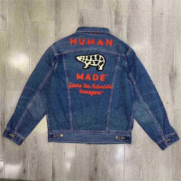 embroidered polar bear human made denim work jackets men women streetwear cowboy men's jean jacket y4hs 8ren 1 32dn i9eq, Black;brown
embroidered polar bear human made denim work jackets men women streetwear cowboy men's jean jacket y4hs 8ren 1 32dn i9eq, Black;brown