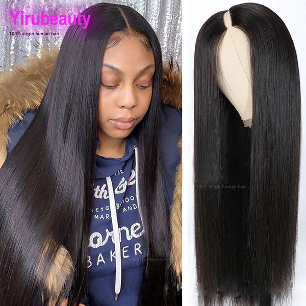 brazilian human hair silky straight 150% 180% 210% density peruvian indian virgin hair v part wig 10-32inch v style capless wigs natural col, Black;brown
brazilian human hair silky straight 150% 180% 210% density peruvian indian virgin hair v part wig 10-32inch v style capless wigs natural col, Black;brown