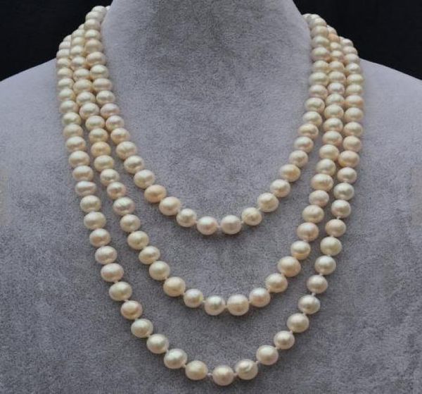new arriver white pearl jewellery72 inches 78mm genuine freshwater pearl necklace5048254, Black
new arriver white pearl jewellery72 inches 78mm genuine freshwater pearl necklace5048254, Black