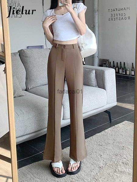 straight suit trousers for women split high waist black khaki pants summer casual ol flare pants female s4xl size l230621, Black;white
straight suit trousers for women split high waist black khaki pants summer casual ol flare pants female s4xl size l230621, Black;white