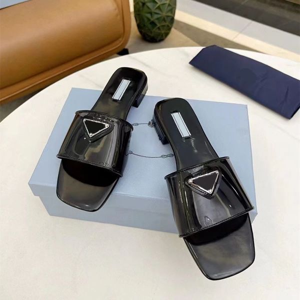 designer new women's slippers square flat sandals summer leather flats comfort shoes walking shoes seaside flip-flops 35-43 with box, Black
designer new women's slippers square flat sandals summer leather flats comfort shoes walking shoes seaside flip-flops 35-43 with box, Black