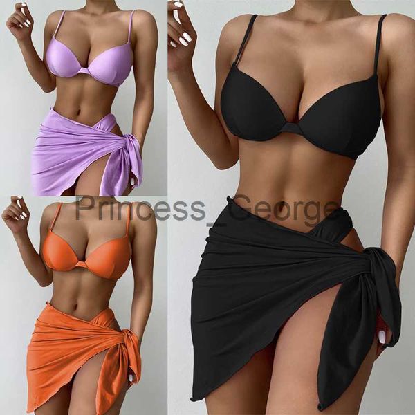 women's plus size swimwear push up swimming suit purple bikini 3 item set swimwear sling beach wear orange bandage skirt bathing suit n, Black
women's plus size swimwear push up swimming suit purple bikini 3 item set swimwear sling beach wear orange bandage skirt bathing suit n, Black