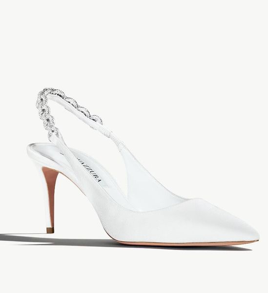 summer luxury aquazzura love link sandals shoes women pointy toe pump crystal circel-shaped chain high heels party,dress,evening slingback e, Black
summer luxury aquazzura love link sandals shoes women pointy toe pump crystal circel-shaped chain high heels party,dress,evening slingback e, Black
