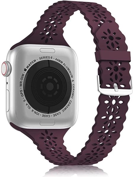 soft lace silicone watchband for apple watch band 38mm 40mm 45mm 41mm 42 44 mm iwatch 1 2 3 4 5 6 73440833, Black;brown
soft lace silicone watchband for apple watch band 38mm 40mm 45mm 41mm 42 44 mm iwatch 1 2 3 4 5 6 73440833, Black;brown