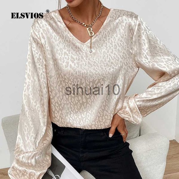 women's blouses shirts lady elegant leopard print satin blouse 2023 spring new v neck pullover autumn women casual jacquard long sleev, White
women's blouses shirts lady elegant leopard print satin blouse 2023 spring new v neck pullover autumn women casual jacquard long sleev, White