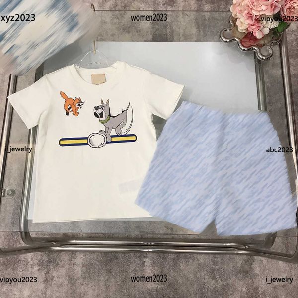 luxury summer baby tracksuit kids designer clothes child sets 2pcs cartoon printed t-shirt and logo printed shorts #multiple product, White
luxury summer baby tracksuit kids designer clothes child sets 2pcs cartoon printed t-shirt and logo printed shorts #multiple product, White