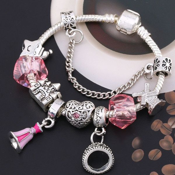 925 sterling silver pink crystal murano glass beads queen crown swan princess european charm beads flamingo dangle fits pandora charm bracel, Golden;silver
925 sterling silver pink crystal murano glass beads queen crown swan princess european charm beads flamingo dangle fits pandora charm bracel, Golden;silver