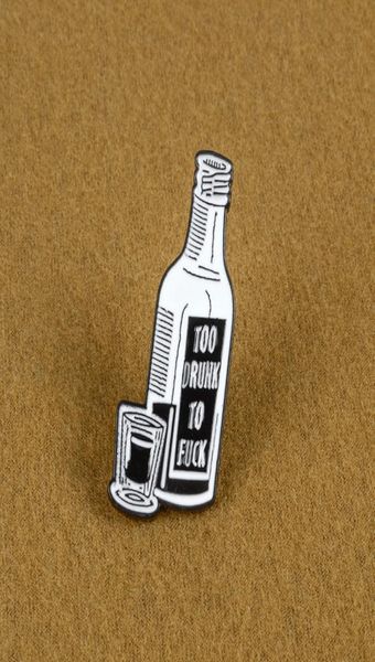 too drink wine enamel pin bottle cup badge brooch backpack clothes lapel pin black and white glass jewelry gift for friends men1583358, Blue
too drink wine enamel pin bottle cup badge brooch backpack clothes lapel pin black and white glass jewelry gift for friends men1583358, Blue