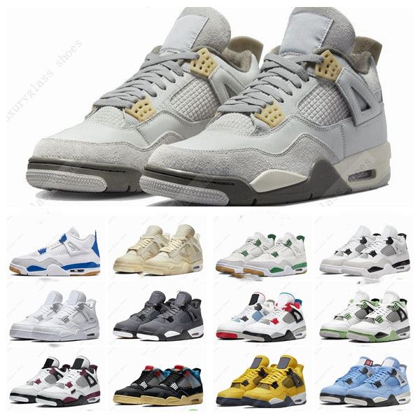 4 jumpmans 4s basketball shoes pn dust sail white cement pure money red thunder military black canvas midnight navy sneakers mens women trai
4 jumpmans 4s basketball shoes pn dust sail white cement pure money red thunder military black canvas midnight navy sneakers mens women trai