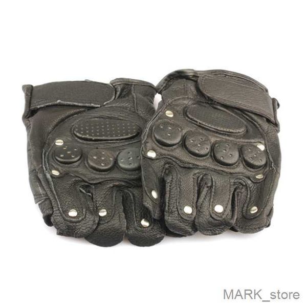 motorcycle gloves half finger mitten gloves rivets black leather glove for motorbike driving r230621
motorcycle gloves half finger mitten gloves rivets black leather glove for motorbike driving r230621