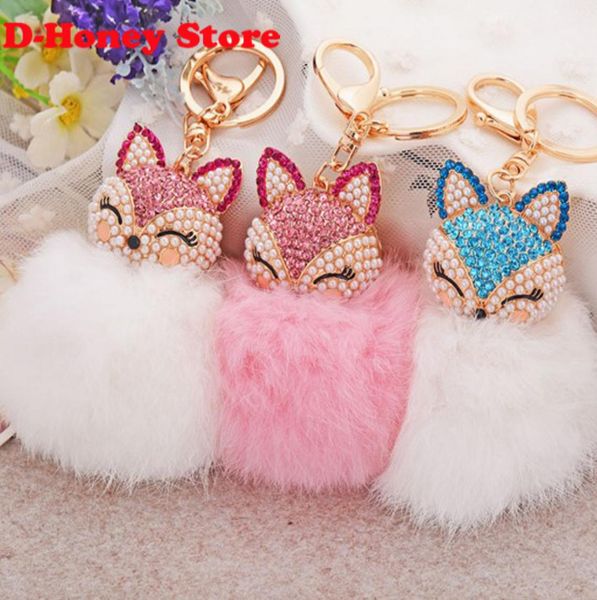 16cm rabbit fur fox key chains bling rhinestone fox real rabbit fur ball fluffy keychain car key chain ring pendant bag charm6040792, Silver
16cm rabbit fur fox key chains bling rhinestone fox real rabbit fur ball fluffy keychain car key chain ring pendant bag charm6040792, Silver