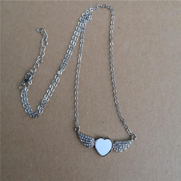 sublimation blank small angel wings with zircon necklaces pendants fashion transfer printing blank jewelry consumables8288843, Silver
sublimation blank small angel wings with zircon necklaces pendants fashion transfer printing blank jewelry consumables8288843, Silver