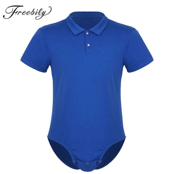 men's swimwear mens one piece bodysuit catsuit short sleeve turn-down collar press button crotch shirt body suit romper pajamas jumpsui
men's swimwear mens one piece bodysuit catsuit short sleeve turn-down collar press button crotch shirt body suit romper pajamas jumpsui