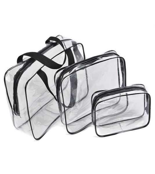 crystal clear waterproof cosmetic bag travel toiletry bag set with zipper pvc makeup pouch handle straps for women men organizer c8412588
crystal clear waterproof cosmetic bag travel toiletry bag set with zipper pvc makeup pouch handle straps for women men organizer c8412588