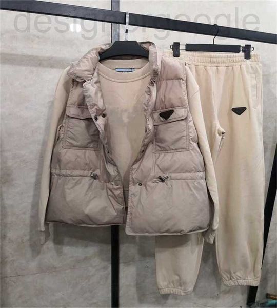 women's two piece pants designer designer new tracksuit three-piece suit rubber standard sleeveless hooded cotton vest long-sleeved jac, White
women's two piece pants designer designer new tracksuit three-piece suit rubber standard sleeveless hooded cotton vest long-sleeved jac, White