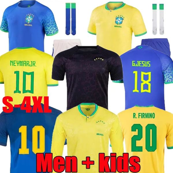 kids 2023 brazils soccer jerseys marcelo pele paqueta neres coutinho firmino jesus vini jr 22 23 24 new brasils football shirt men and kids, Black;yellow
kids 2023 brazils soccer jerseys marcelo pele paqueta neres coutinho firmino jesus vini jr 22 23 24 new brasils football shirt men and kids, Black;yellow