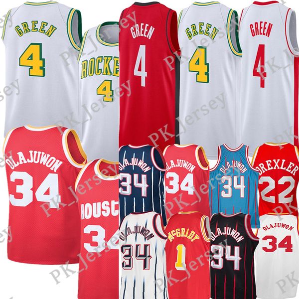 #4 jalen green basketball jersey #3 kevin porter jr. hakeem olajuwon clyde drexler 1 tracy mcgrady jerseys, Black;red
#4 jalen green basketball jersey #3 kevin porter jr. hakeem olajuwon clyde drexler 1 tracy mcgrady jerseys, Black;red