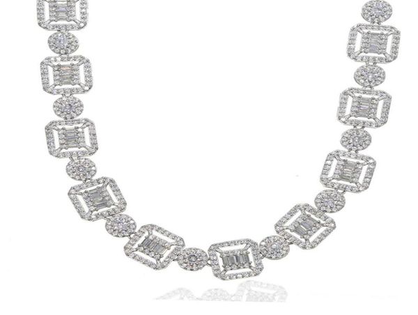 2020 new baguette cluster tennis chain necklace silver color baguette and cluster link cz iced bling chain choker for man women8333405, Golden;silver
2020 new baguette cluster tennis chain necklace silver color baguette and cluster link cz iced bling chain choker for man women8333405, Golden;silver