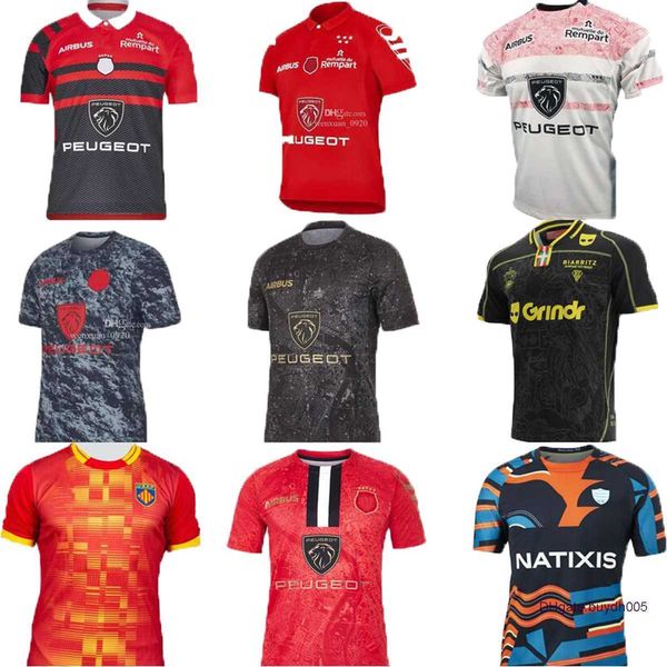 2023 men's rugby jersey fans t shirts s-5xl biarritz racing 92 maillot stade francais paris union toulouser bordeaux begles home away p, White;black
2023 men's rugby jersey fans t shirts s-5xl biarritz racing 92 maillot stade francais paris union toulouser bordeaux begles home away p, White;black
